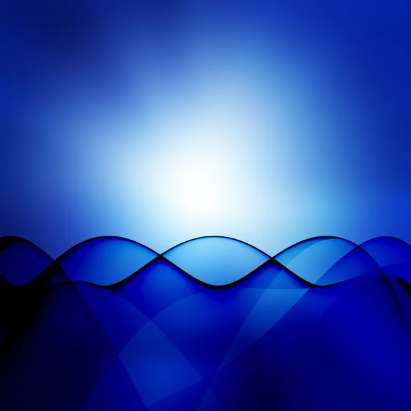 Blue wave — Stock Photo, Image