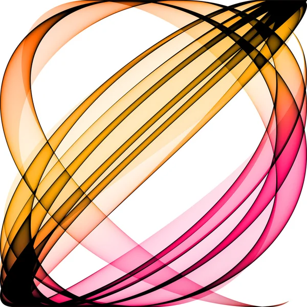 Şeffaf renkli şerit örgü — Stok fotoğraf