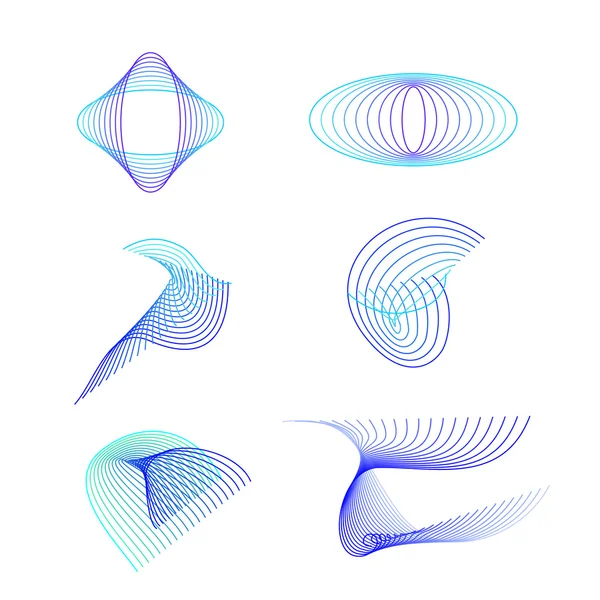 Conjunto de sinais — Vetor de Stock