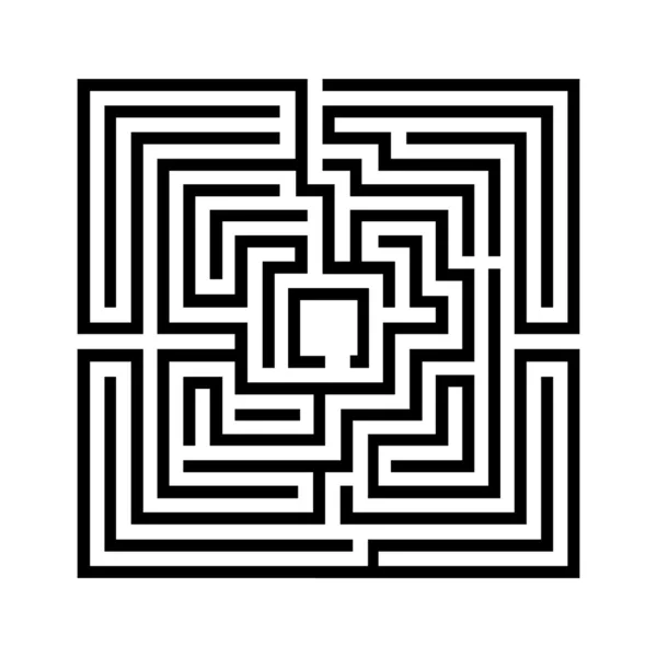 Uraltes Labyrinth — Stockvektor