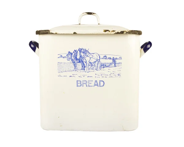 Recipiente de pão antigo — Fotografia de Stock