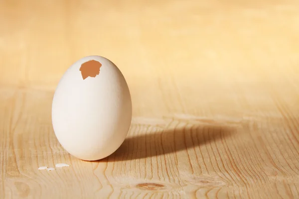 Gebroken eierschaal — Stockfoto