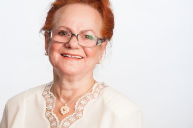 mutlu kadın kıdemli