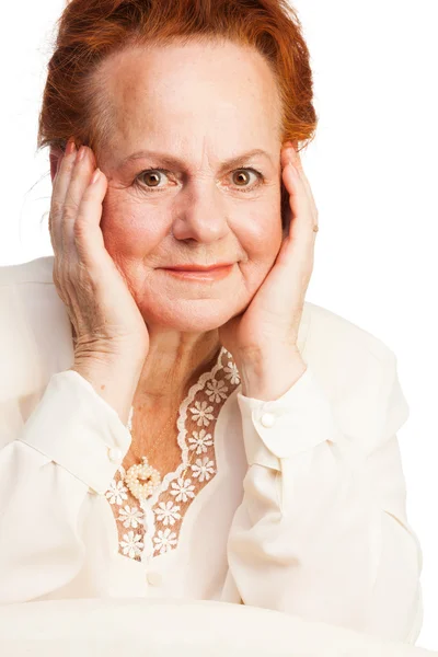 Pretty old lady — Stock Photo, Image