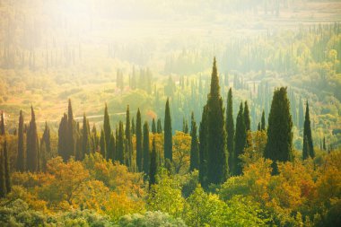 gün batımı Hırvatistan Vadisi