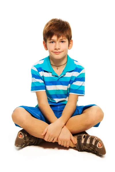 Young Caucasian boy — Stock Photo, Image