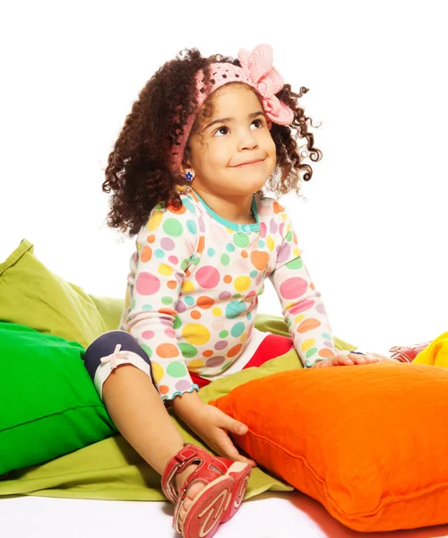 Menina bonito com sorriso incrível — Fotografia de Stock