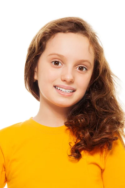 Sorrindo menina adolescente — Fotografia de Stock