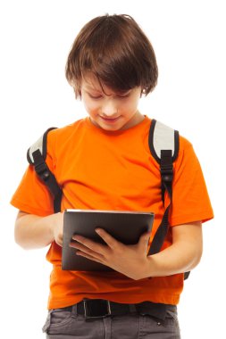 tablet bilgisayar ile işgal çocuk