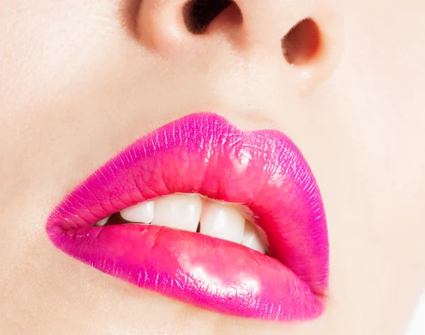 Lips close-up — Stock Photo, Image