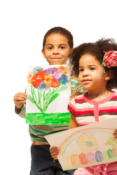 Kids drawing — Stock Photo, Image