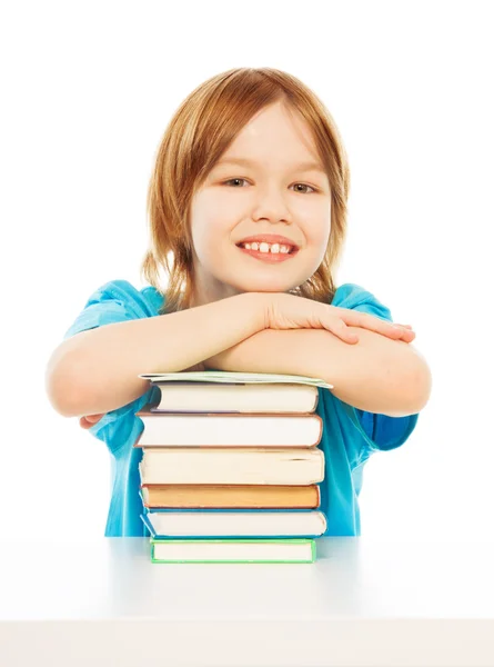 Smart cute smiling boy — Stock Photo, Image