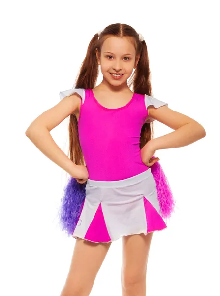 Cheerleader girl — Stock Photo, Image