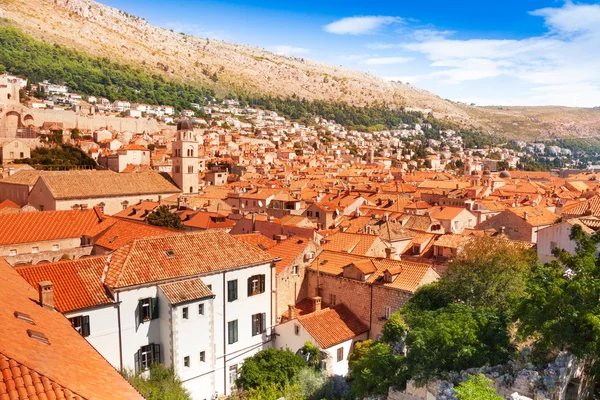 Dubrovnik uit de weergave — Stockfoto