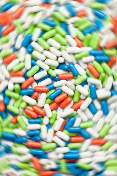 Huge amount of pill drugs — Stock Photo, Image