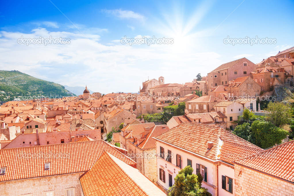 Dubrovnik city view