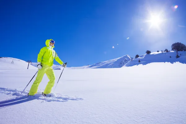Freestyle skidåkare — Stockfoto