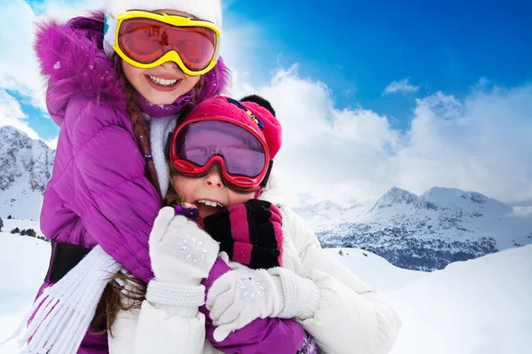 Best friends on vacation — Stock Photo, Image