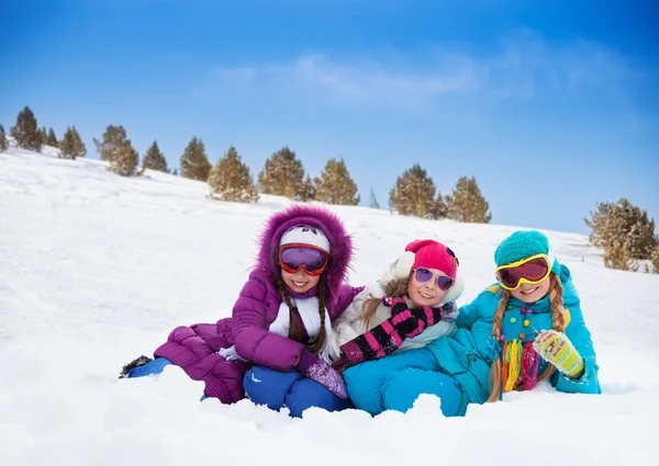 Tres chicas lindas — Foto de Stock