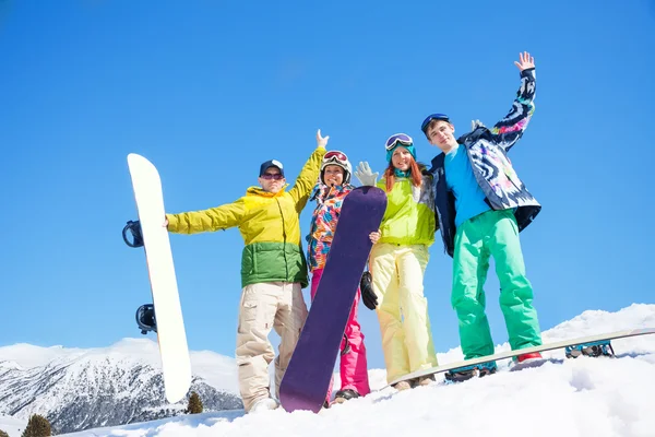 Glückliche Jungs — Stockfoto