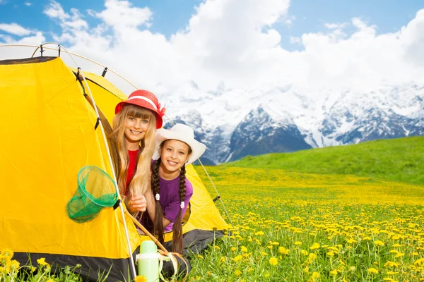Camping is fun thing to do — Stock Photo, Image