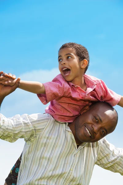 Happy father and the son — Stock Photo, Image