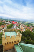 pohled z hradu bojnice