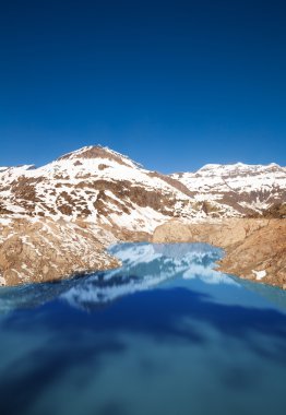 Lake emosson rezervuar