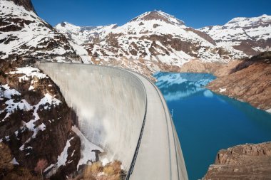 lac de emosson Panoraması