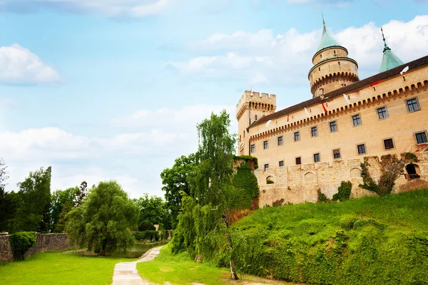 Bojnice castle building — Stock Photo, Image