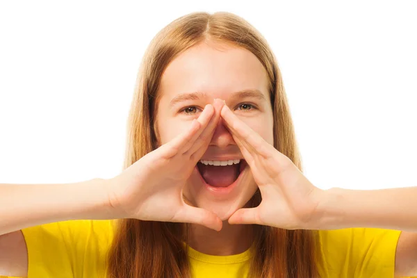 Mädchen beim Klettern — Stockfoto