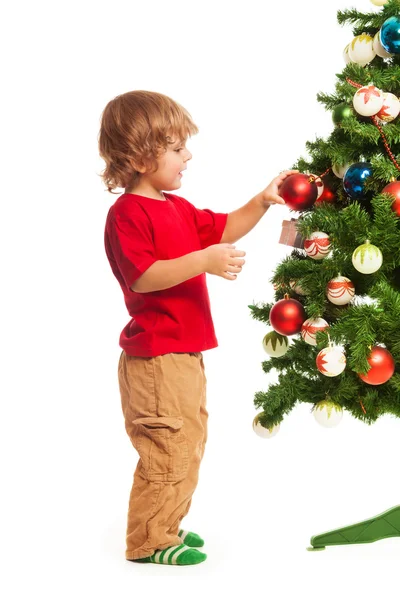 Niño y Navidad — Foto de Stock