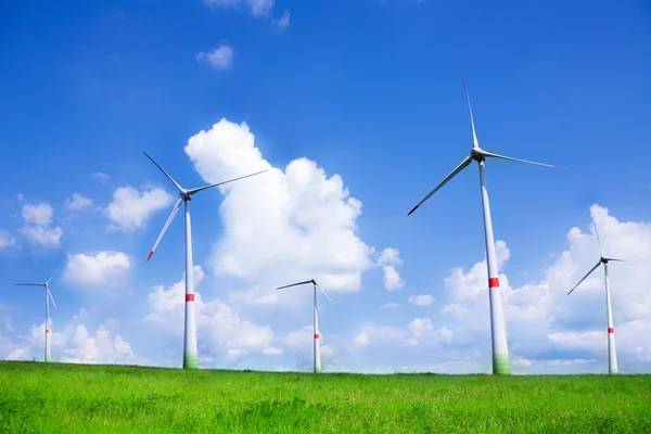 Wind turbine field — Stock Photo, Image