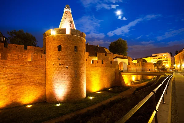 Барбиканские стены — стоковое фото