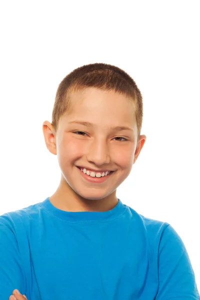 Gelukkig lachen jongen — Stockfoto