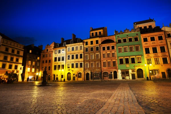 Plac rynek w Warszawie — Zdjęcie stockowe