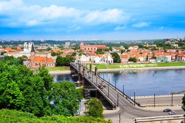 Paisagem urbana de Kaunas — Fotografia de Stock