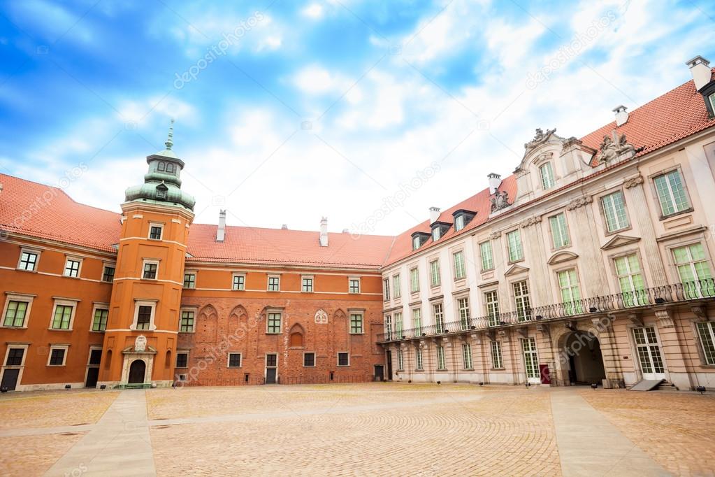 Square in Royal Castle, Warsaw