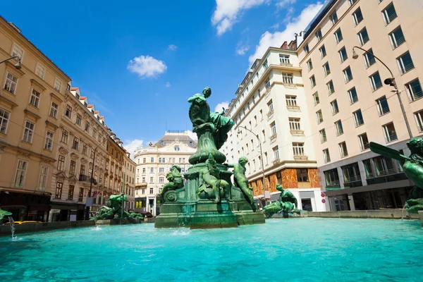 Donnerbrunnen fontein — Stockfoto