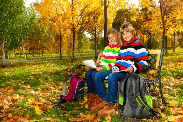 Blond kinderen — Stockfoto