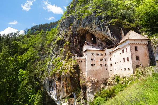 Predjama-Burg — Stockfoto