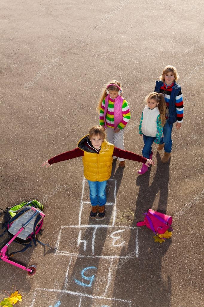 Hopscotch — Stock Photo © serrnovik 36199223