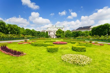 Viyana'da Volksgarten Parkı