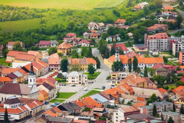 Spissky hrad Köyü panorama Merkezi