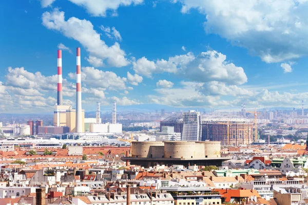 Industrial part of Vienna — Stock Photo, Image