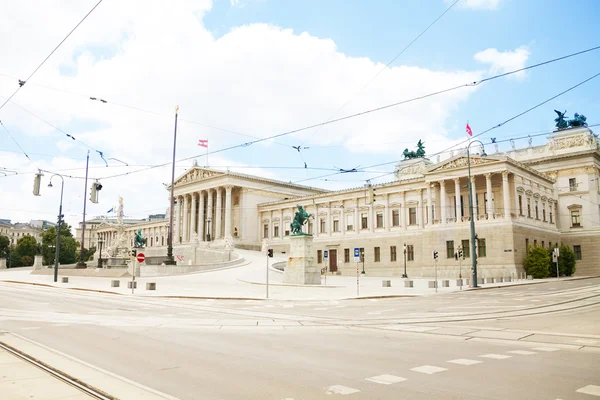 Palazzo del Parlamento austriaco — Foto Stock