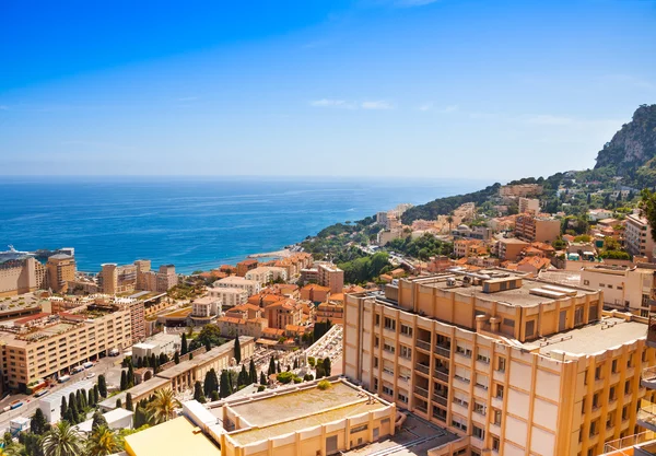 Panorama över Monaco — Stockfoto