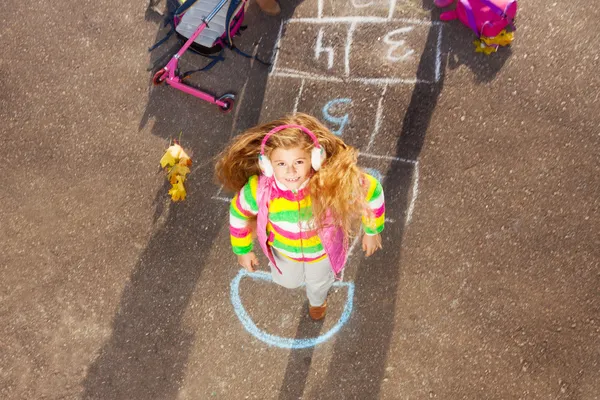 Hopscotch game — Stock Photo, Image