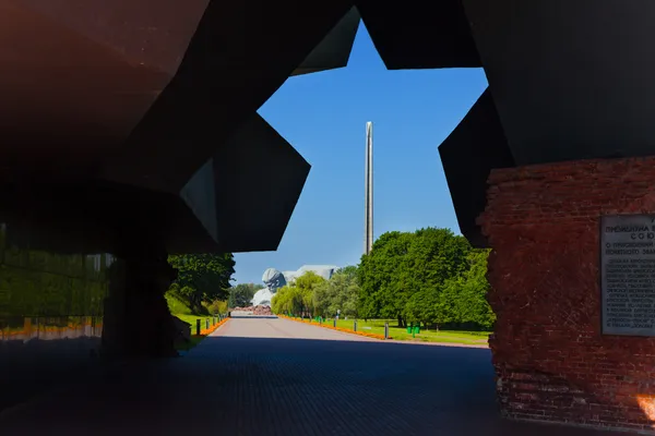 Star gate entrance to the Brest fort — Stock Photo, Image
