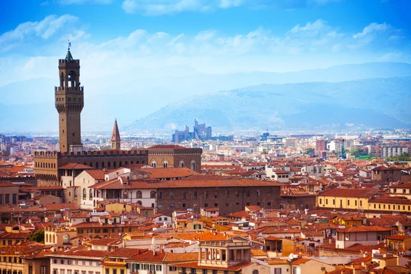 Rathaus-Gebäude in Florenz — Stockfoto